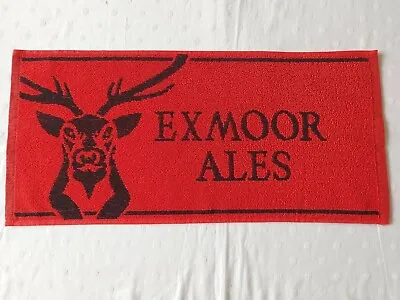 £2.99 • Buy New Stag Exmoor Brewery Bar Towel Runner Beer Ale Logo Pub Bar Trade