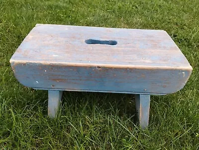 Vintage Antique Swedish Wooden Folk Art Bench Desk • £31.63