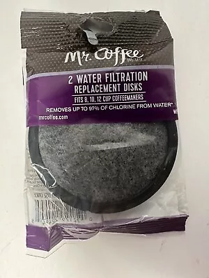 📀 Mr. Coffee 2 Water Filtration Replacement Disks (NEW) • $7.99