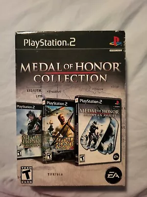 Medal Of Honor Collection PlayStation 2 CIB Complete Tested And Working • $30.03