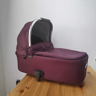 M&P *mulberry* OCARRO Carrycot Mamas & Papas Pram Basinet Fits XT2 XT3 Xt Prams • £9.99