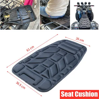 $33.43 • Buy Motorbike ATV Seat Cushion Pad Inflatable Shock Absorption Protective Seat Cover