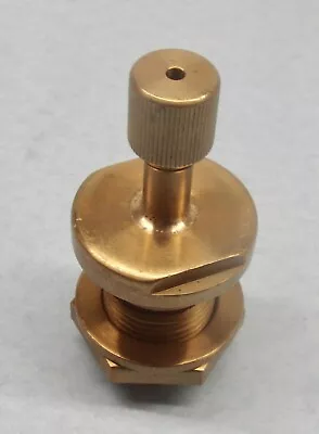 High Vacuum Feedthrough 1/8  Quick Connect 1  Baseplate Brass • $59.99