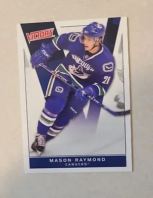 Mason Raymond 2010-11 Upper Deck Victory #189 Vancouver Canucks • $0.73