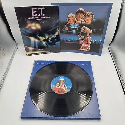 ET The Extra Terrestrial Vinyl LP Book Narrated By Michael Jackson 1982 Untested • £9.99