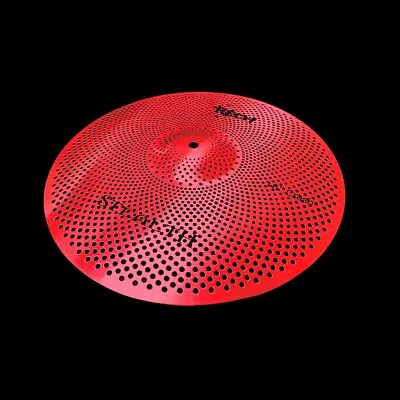 Low Volume Cymbals Rech Stealth 14'' Crash Cymbal Red • $125
