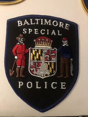 Maryland  Police  -  Baltimore Special  Police  MD Police Patch • $6.01