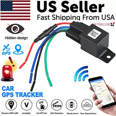 GPS Tracker Real-Time Tracking Locator Device GPRS GSM Car/Motorcycle Anti Theft • $16.89