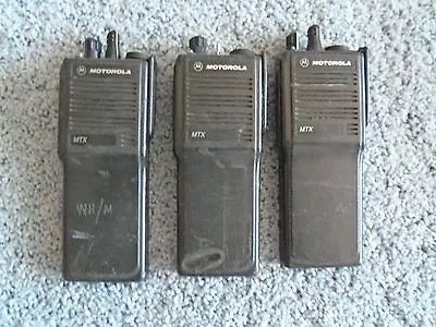 Lot 3 Motorola Mts-2000 Uhf Radios 800 Mhz • $79.99