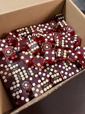 Stardust Casino Las Vegas Red Dice Lot (150) Good Condition • $32