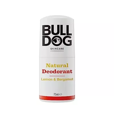 Bulldog Skincare Lemon And Bergamot Roll On Natural Deodorant 75 Ml • £3.99