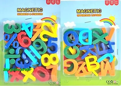 Magnetic Letters Numbers Kids Learning Alphabet Letters Number Fridge Magnet 3+ • £2.98