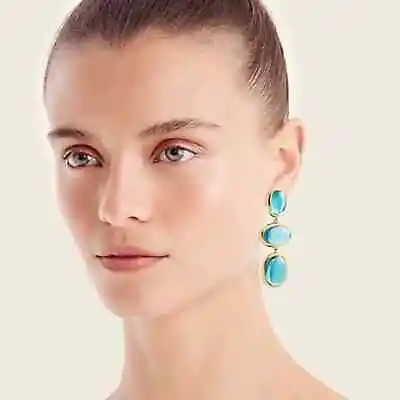 J Crew Cabochon Earrings • $22