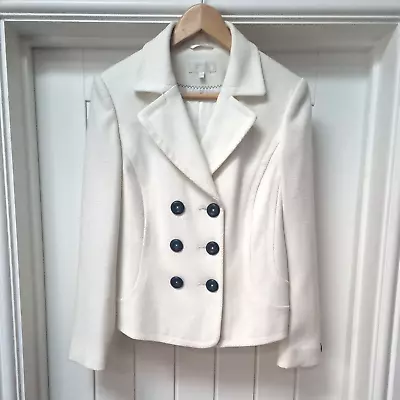 £19.99 • Buy Marks & Spencer Women's Double Breasted Fully Lined Jacket Cream Size 14