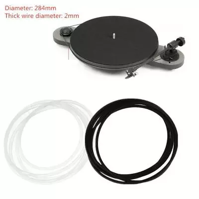 284mm Round Section Turntable Belt LP Vinyl Record Player Phonograph Accessories • $4.55
