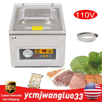 Electric Digital Desktop Vacuum Chamber Packing Sealing Machine Vacuum Chamber • $310.65