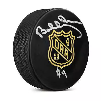 Bobby Orr Signed Autographed 1966 Debut 50th Anniversary Puck • $240.43