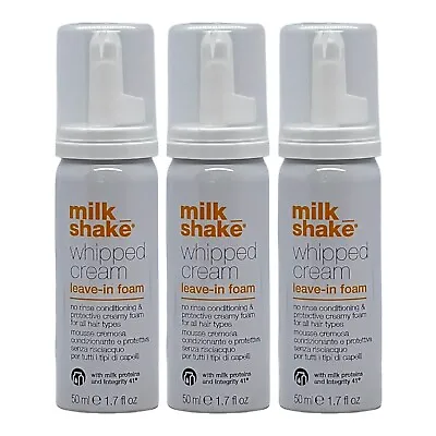 Milk Shake Whipped Cream Leave-in Foam 1.7 Oz (Pack Of 3) • $17.98