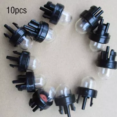 £7.90 • Buy 10 X Petrol Strimmer Primer Fuel Bulb Pump Parts New  For Stihl McCulloch Flymo