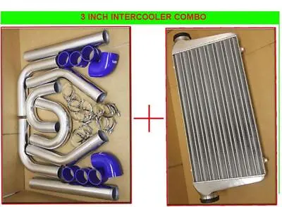 Blue Fimc Intercooler+turbo Piping Kit Coupler Clamp Integra B16 B17 B18 B20 Gsr • $252.94