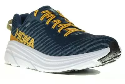 New Men's Hoka One One Rincon Running Shoes Size 9-11 Blue/Orange 1102874 • $109.99