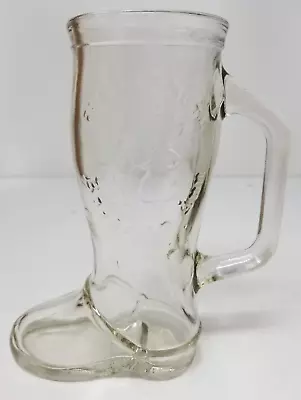 Bavarian Inn Lodge Frankenmuth Michigan Beer Boot Glass Souvenir Vintage • $19.95