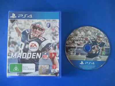 Madden NFL 17  - Sony PS4 PlayStation 4 Games PAL AUS • $6.30