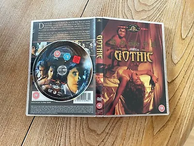 Gothic DVD (2005) Gabriel Byrne Ken Russell (DIR) Cert 18 • £8.99