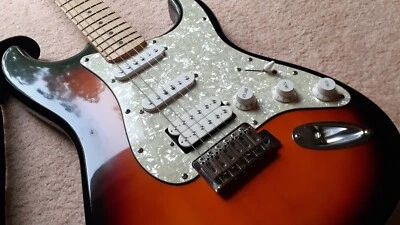 $180 • Buy Fender Starcaster Stratocaster Electric Guitar, NICE