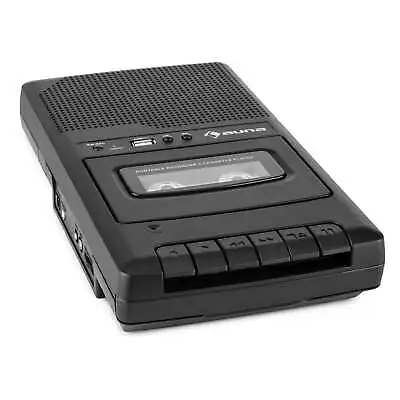 £46.99 • Buy Cassette Recorder Tape Portable Player Voice Recorder Loudspeaker Retro USB Mic 