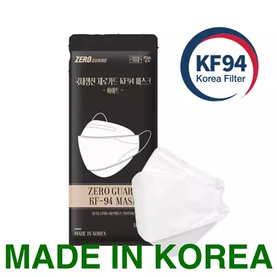 10 Adult KF94 Mask Protective 4 Layer Meltblown Filter Comfortable Made In Korea • $35.06