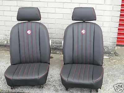 MG MGB ROADSTER Leatherette CAR SEAT COVERS UK Made - High Quality • $400.77