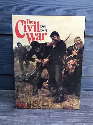 The Civil War 1861-1865 Victory Games Unpunched Complete SPI GMT Western War Op • $50