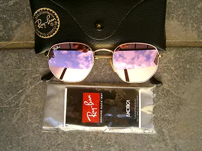 Ray-ban Mirror Pink Unisex Sunglasses. • $99.99