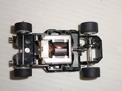 TYCO Vintage HP-7 WIDE PAN HO SLOT CAR CHASSIS SILVER RIMS NEW STOCK CONDITION • $16.95