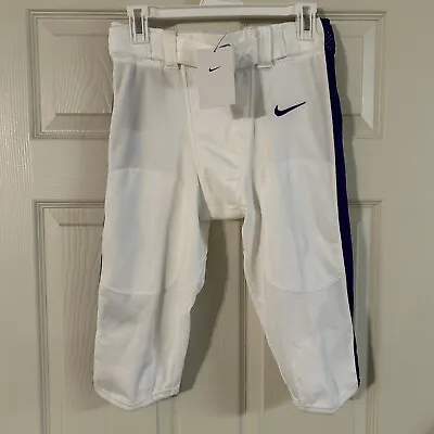 Nike Vapor Pro Football Pants Purple White CI3771-110 Size Medium NEW • $24.99