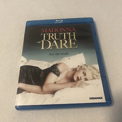 MADONNA TRUTH OR DARE  RARE VINTAGE COLLECTOR'S---- Blu Ray • $16.99