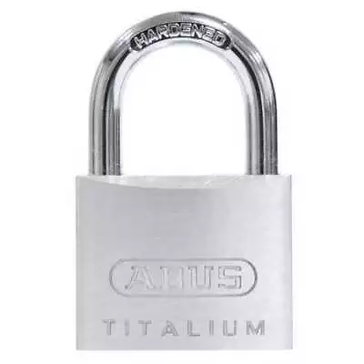 Abus 64Ti/40 Kd Padlock Keyed Different Standard Shackle Square Aluminum • $10.55