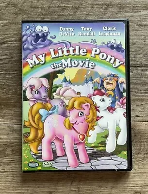 My Little Pony The Movie DVD 1986 Danny DeVito Tony Randall Cloris Leachman OOP • $22.45