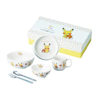 Baby Brand Monpoke Tableware Gift Set 6 Species Pokemon Center Japan New • $71.50