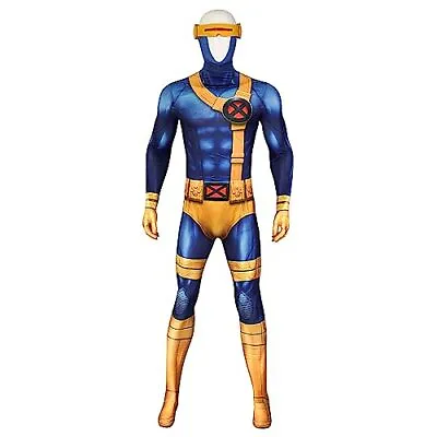 Yirugu Cyclops Cosplay Costume 3d Printed Superhero Role Play Bodysuit For Men • $53.99