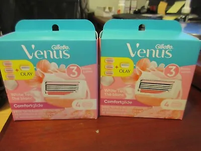 Gillette Venus Comfort Glide 8 Count Cartridges  (6 White Tea +2 Olay Total) • $18.99