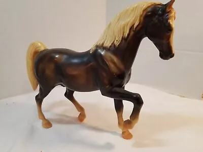 Vintage 1988 Breyer Horse Family Arabian Stallion Chestnut Flaxen Mane Tail • $22.50