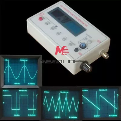 DDS Function Signal Generator Module 1HZ-500KHz Sine + Square Wave + Case FG-100 • $19.99