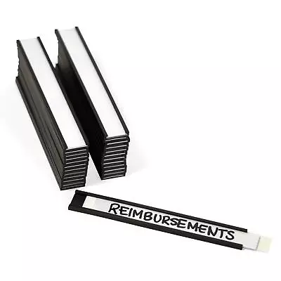 Magnetic 'C' Channel Label Holders For Metal Racks And Shelves | 0.5  X 4  Pa... • $22.06