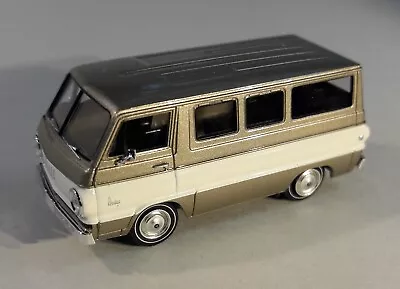 Brekina 1:87 Scale 1965 Dodge A100 Van. Silv Gold & White. 2 . Germany. HO Scale • $20