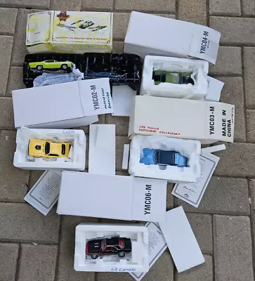 1/43 Matchbox Collectibles Lot Of 5 Camaro Cuda Roadrunner ++ Muscle Cars • $59.99