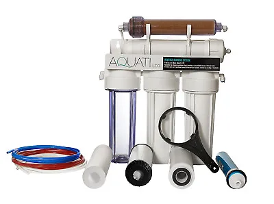 £84.80 • Buy 5 RO DI Reverse Osmosis Water Filter 100GPD Deionization Pure Water Machine 0TDS