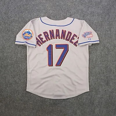 Keith Hernandez 1986 New York Mets Men's World Series Grey Road Jersey • $129.99