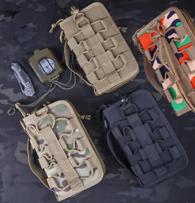Portable Military Tactical Wallet Handbag Men Camping Hiking Card Purse Molle • $15.99